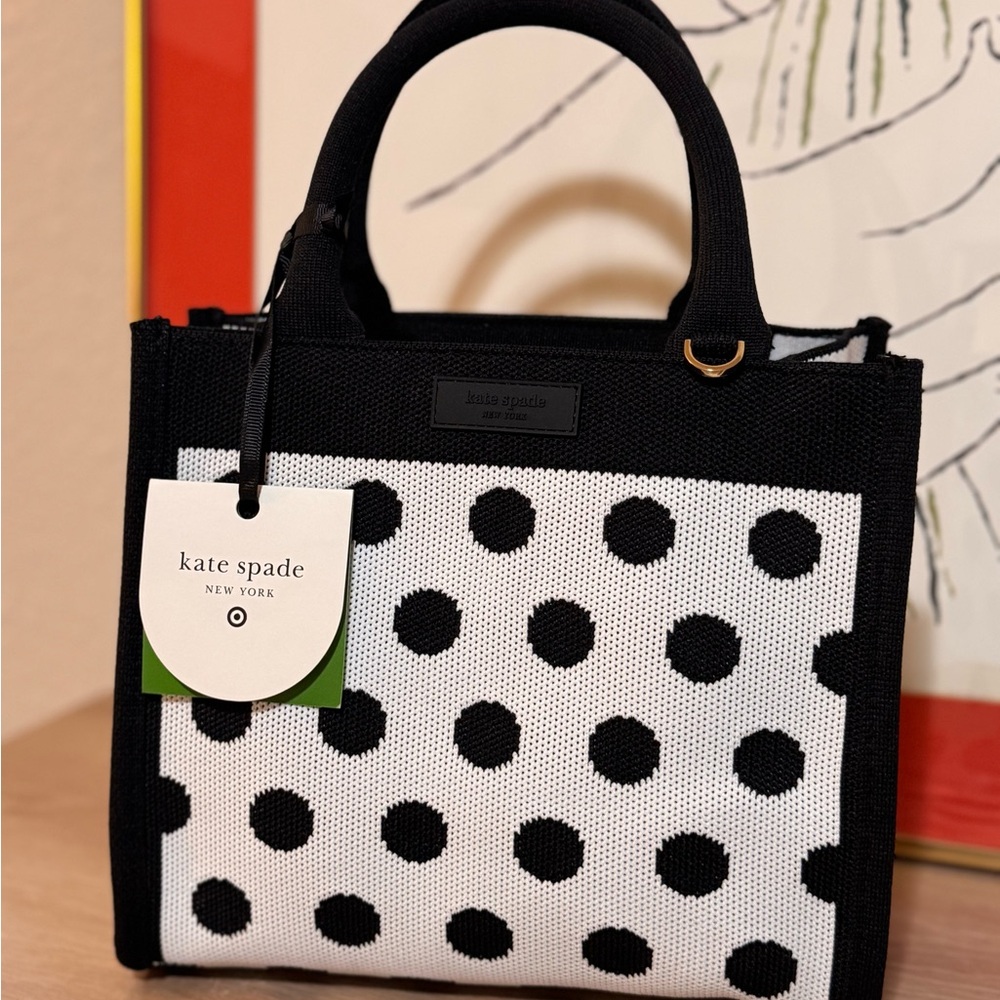 Kate Spade X Target Polka Dot Knit Crossbody Bag